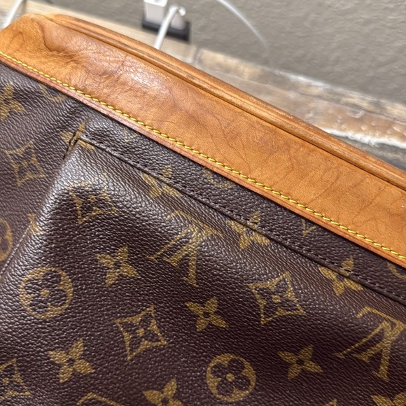 Louis Vuitton Monogram Backpack in Rich Brown and Tan - Picture 11 of 16